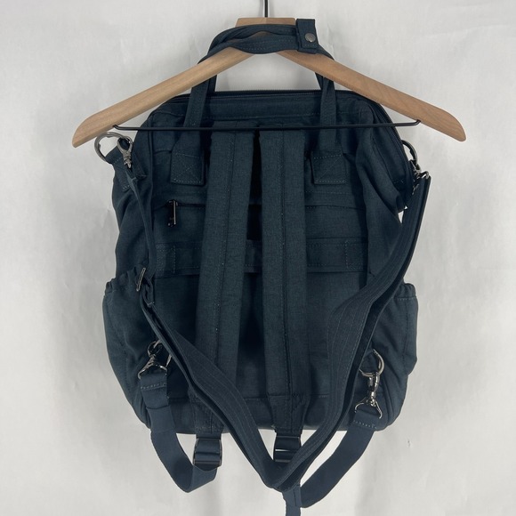 Lug Via 2 Womens Navy Multipurpose Pockets Detachable Strap Convertible Bag - Picture 7 of 13